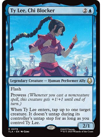 Ty Lee, Chi Blocker