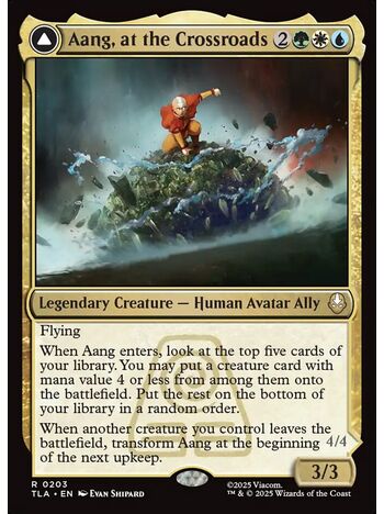 Aang, at the Crossroads // Aang, Destined Savior