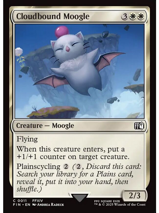 Cloudbound Moogle