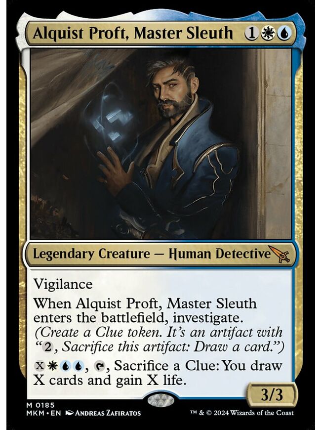 Alquist Proft, Master Sleuth
