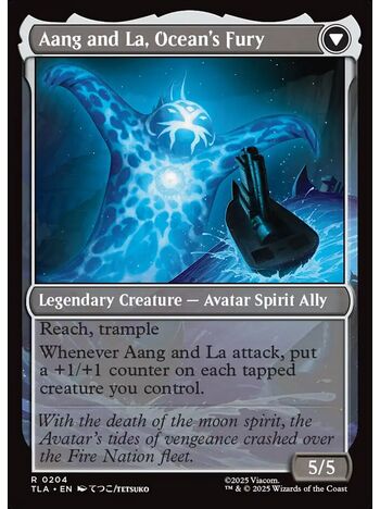 Aang, Swift Savior // Aang and La, Ocean's Fury