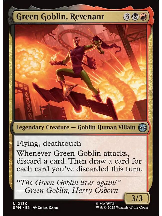 Green Goblin, Revenant