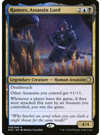 Ramses, Assassin Lord