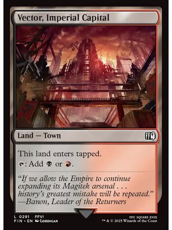 Vector, Imperial Capital