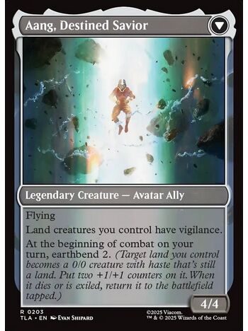 Aang, at the Crossroads // Aang, Destined Savior