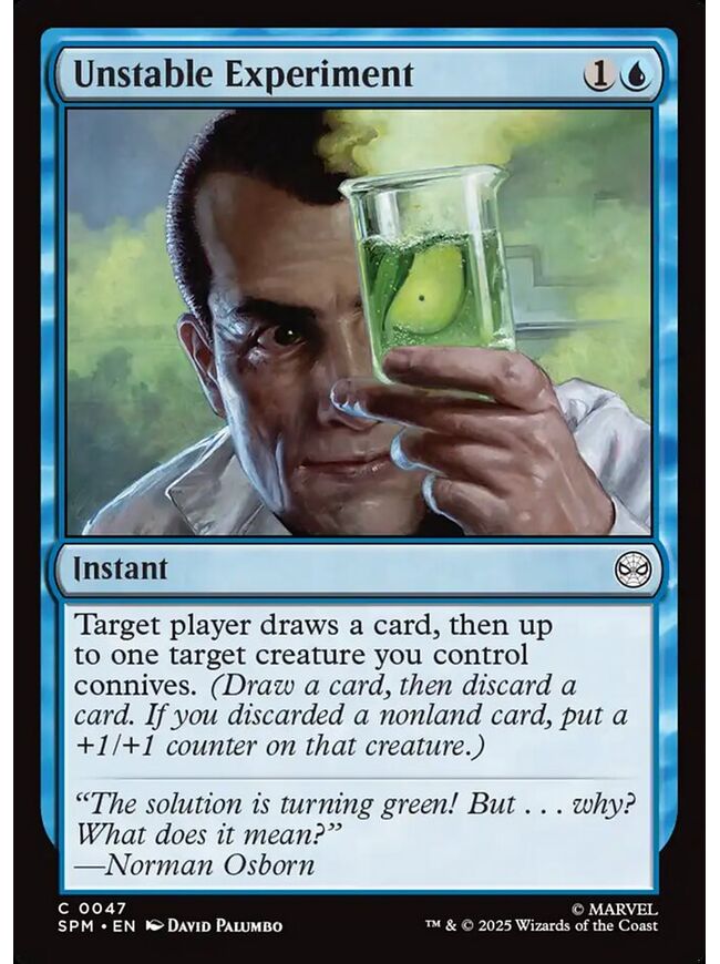 Unstable Experiment