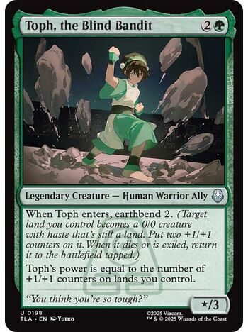 Toph, the Blind Bandit