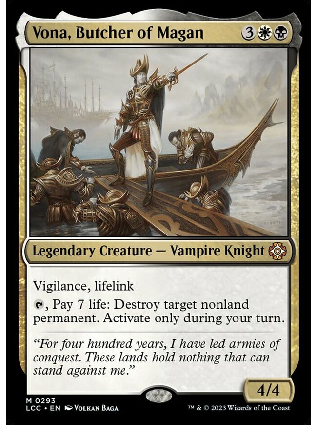 Vona, Butcher of Magan