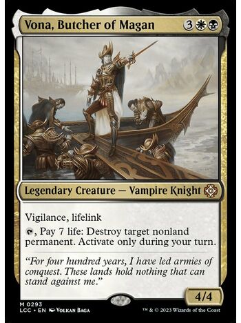 Vona, Butcher of Magan