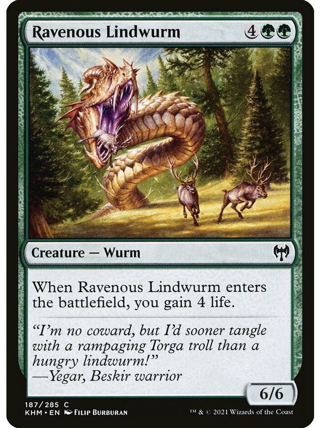 Ravenous Lindwurm