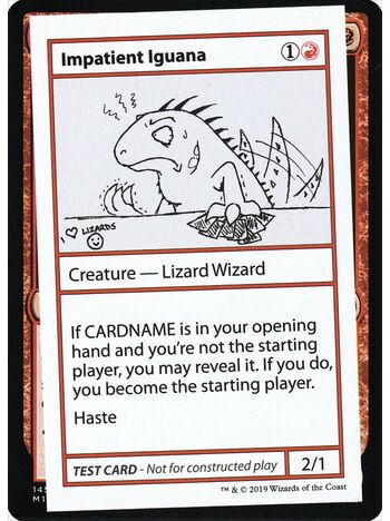 Impatient Iguana