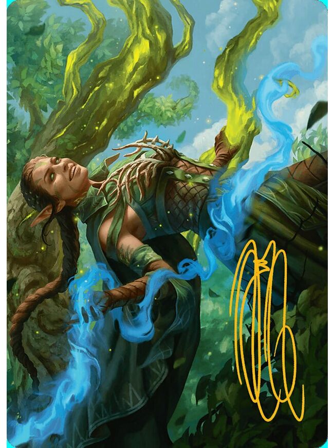 Nissa, Worldsoul Speaker // Nissa, Worldsoul Speaker (Art Series)