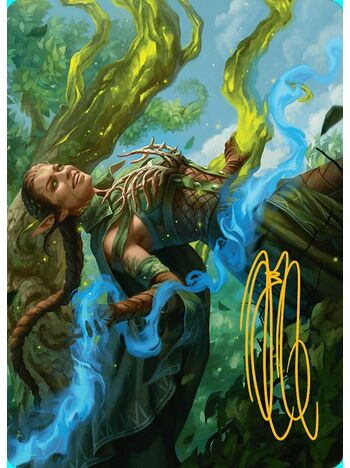 Nissa, Worldsoul Speaker // Nissa, Worldsoul Speaker (Art Series)