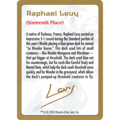 Raphael Levy Bio