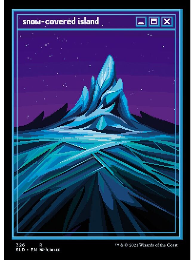 Snow-Covered Island