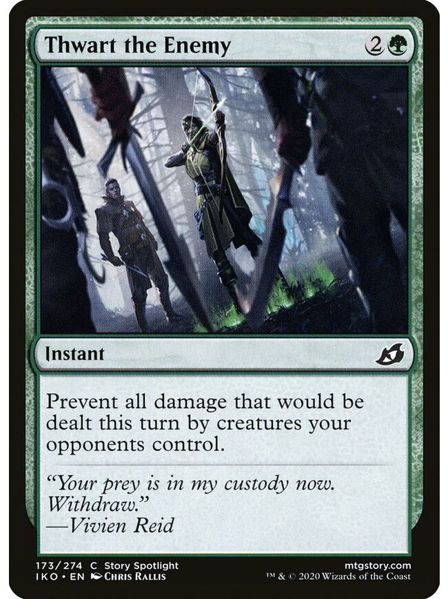Thwart the Enemy