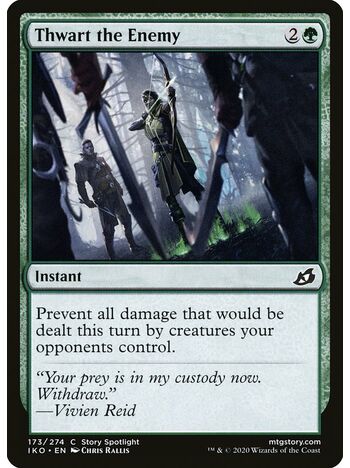 Thwart the Enemy