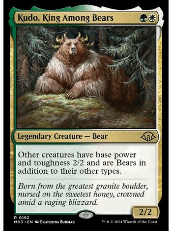 Kudo, King Among Bears