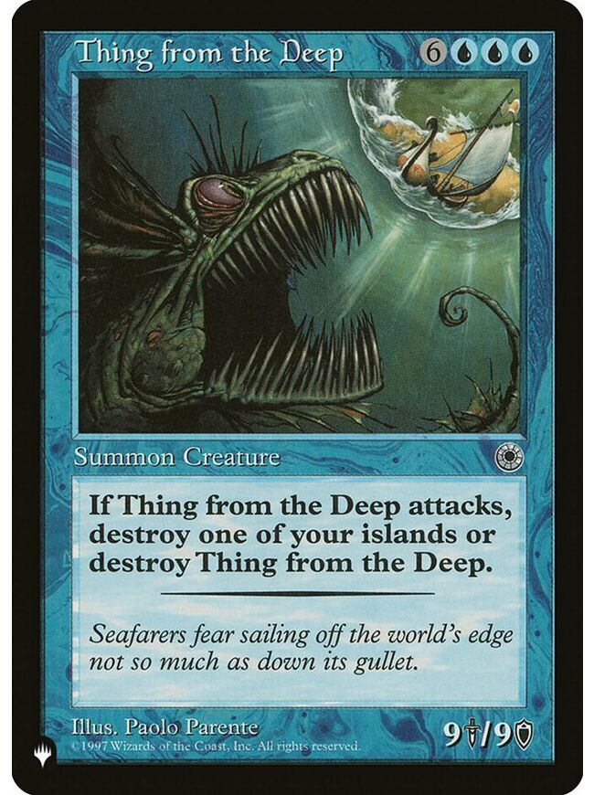 Thing from the Deep