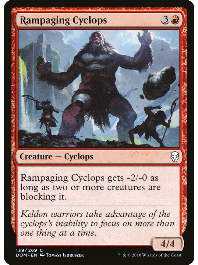 Rampaging Cyclops