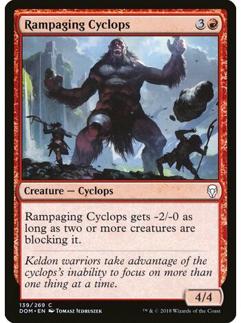 Rampaging Cyclops