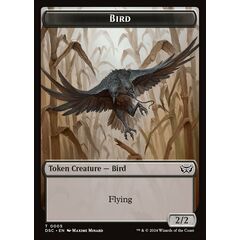 Bird Token (Black)