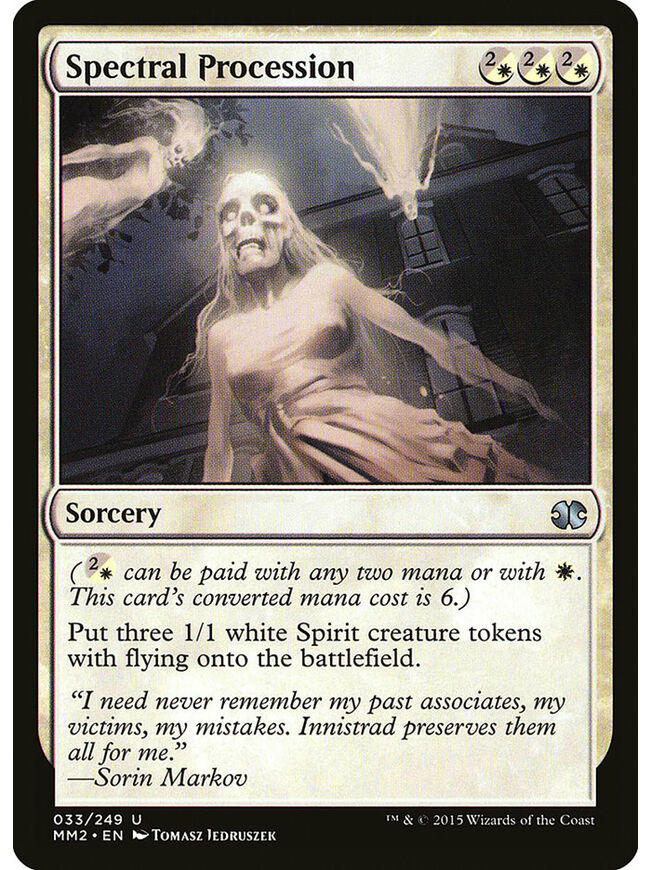 Spectral Procession