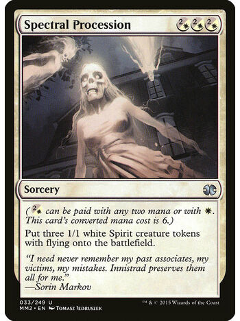 Spectral Procession