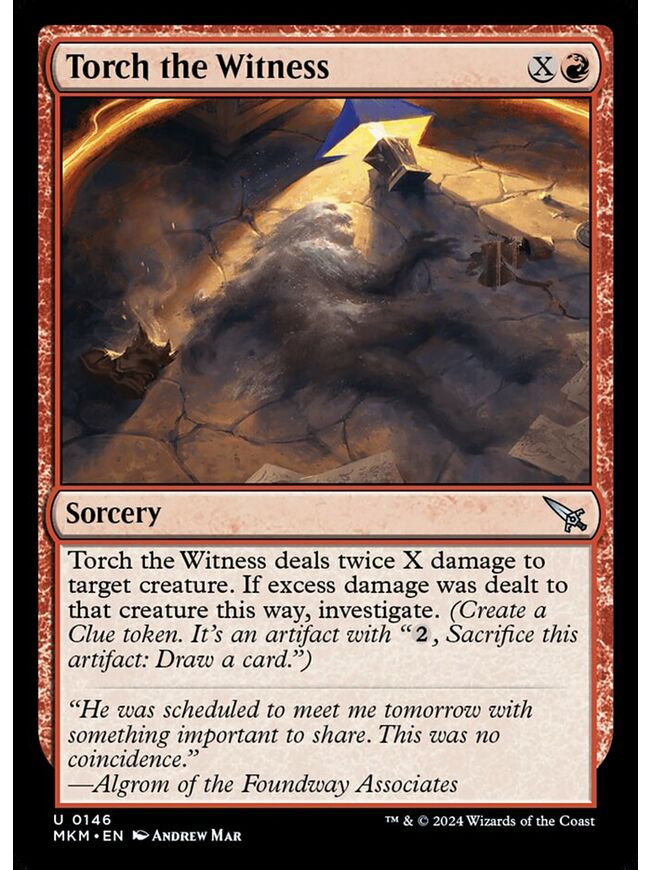 Torch the Witness
