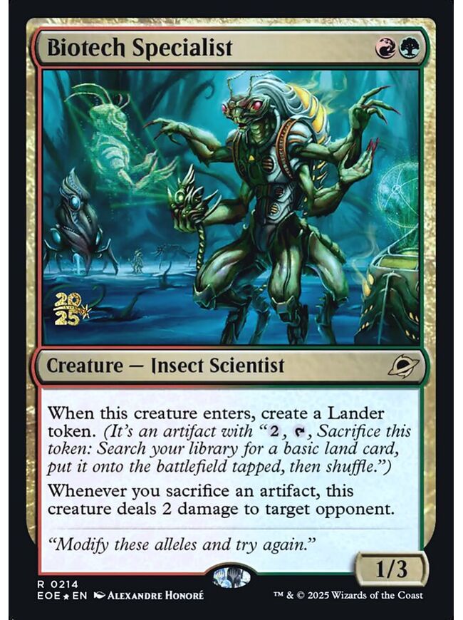 Biotech Specialist