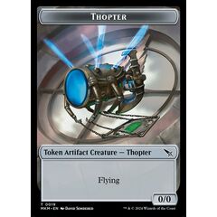 Thopter Token (0/0) (Colorless)