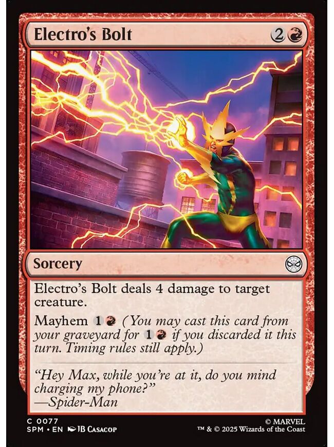 Electro's Bolt