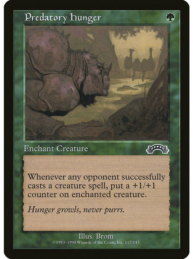 Predatory Hunger