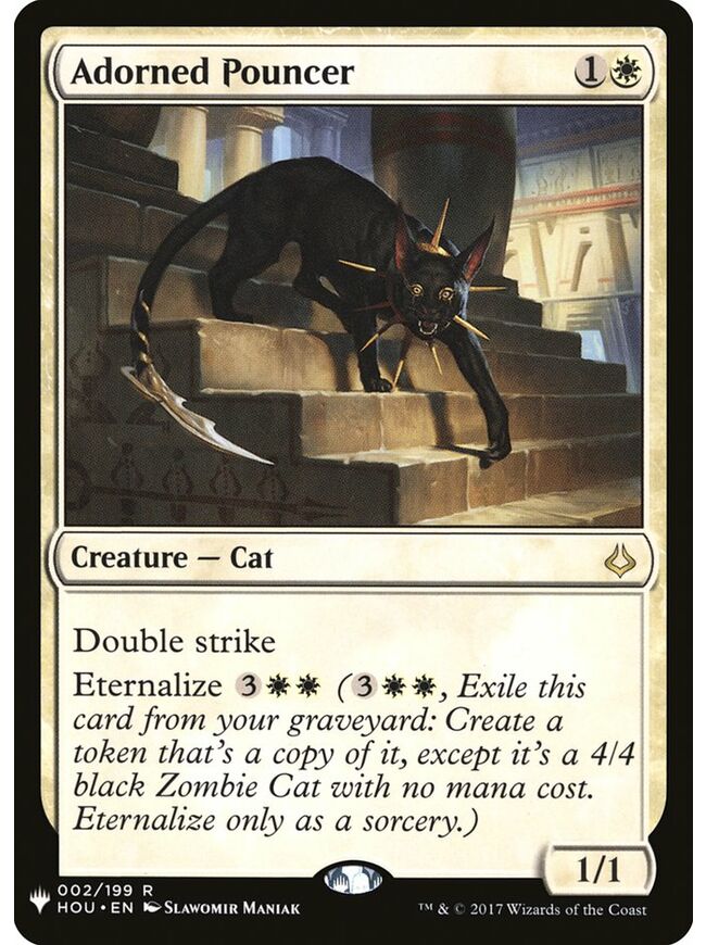 Adorned Pouncer