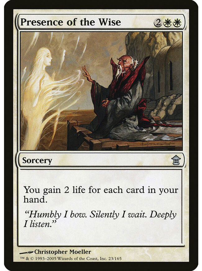 Presence of the Wise