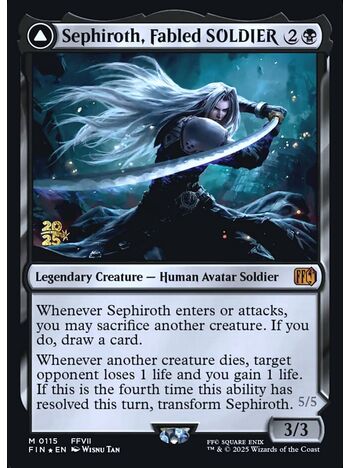 Sephiroth, Fabled SOLDIER // Sephiroth, One-Winged Angel