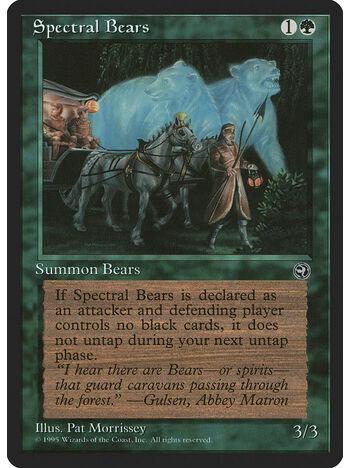 Spectral Bears