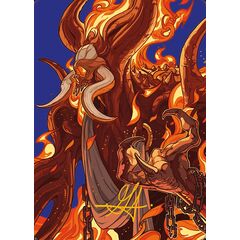 Phlage, Titan of Fire's Fury // Phlage, Titan of Fire's Fury (Art Series)