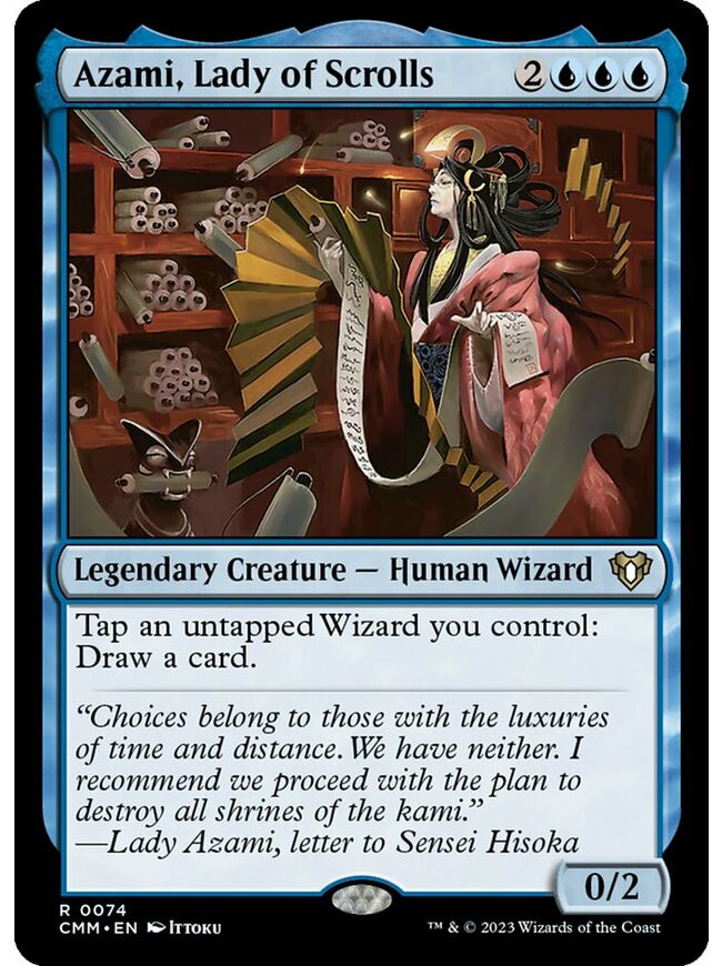 Azami, Lady of Scrolls