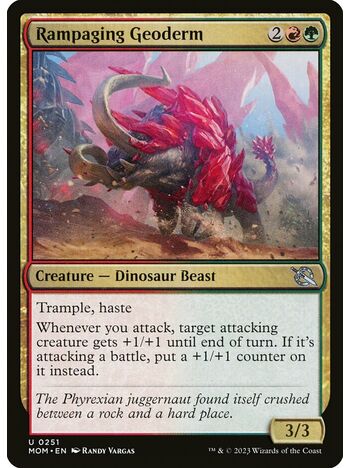 Rampaging Geoderm