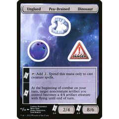 Unglued Pea-Brained Dinosaur