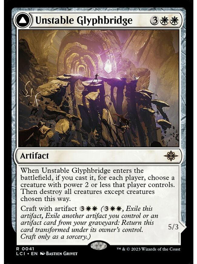Unstable Glyphbridge // Sandswirl Wanderglyph