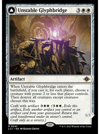 Unstable Glyphbridge // Sandswirl Wanderglyph