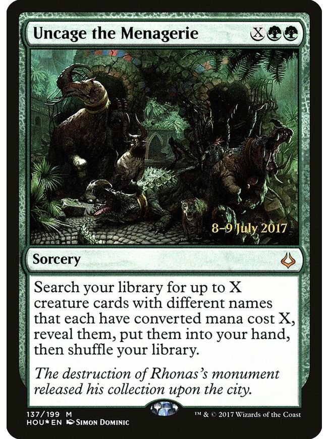 Uncage the Menagerie