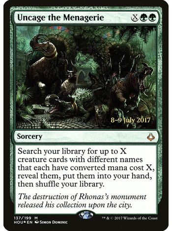 Uncage the Menagerie