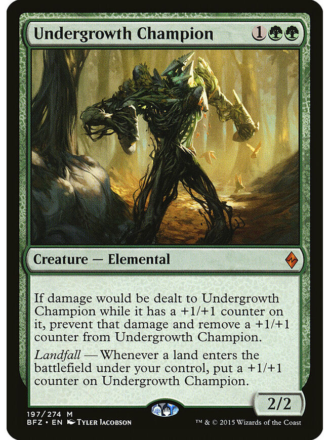 Undergrowth Champion