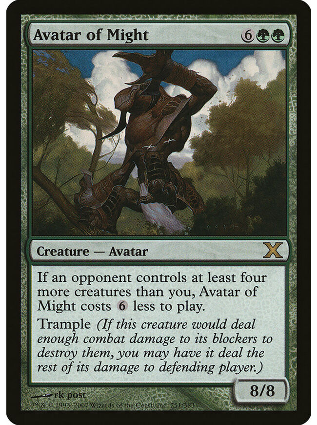 Avatar of Might