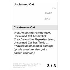 Unclaimed Cat