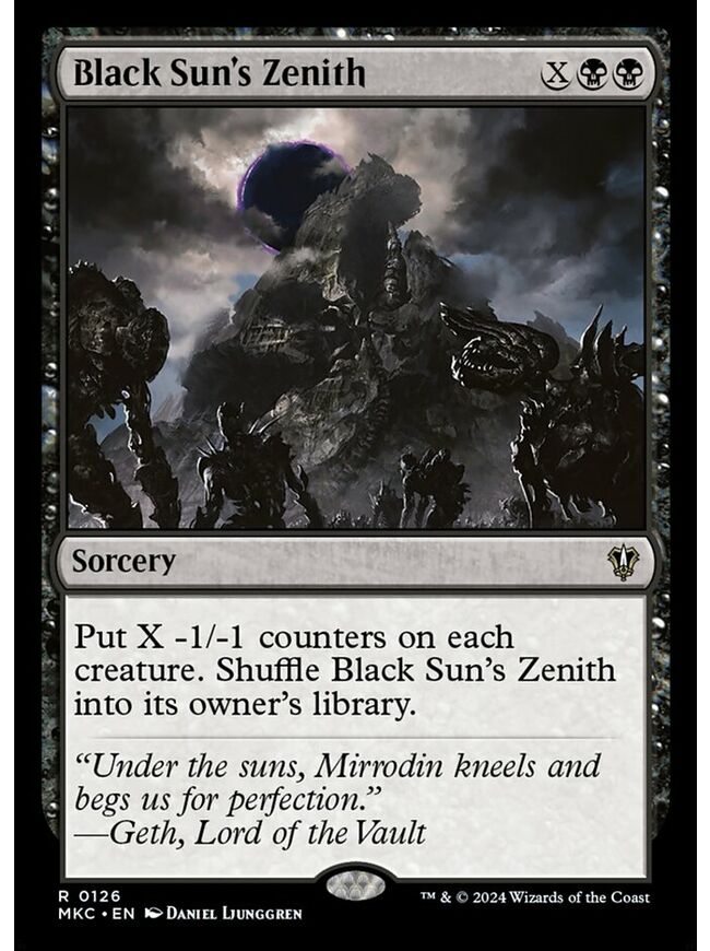 Black Sun's Zenith