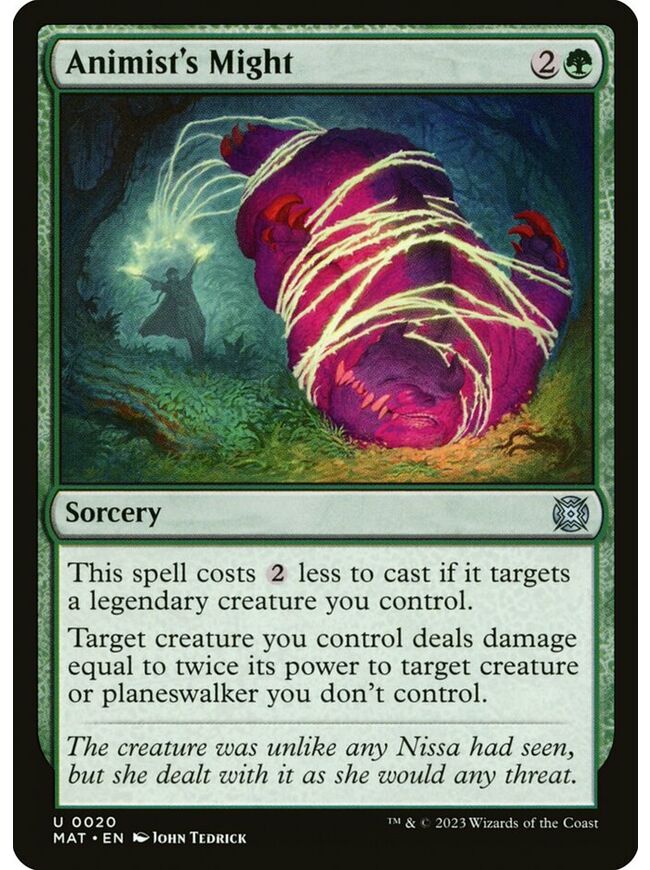 Animist's Might